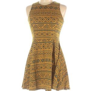 ADARA TRIBAL PRINT DRESS